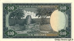 10 Dollars RHODESIA  1973 P.33e q.FDC
