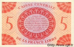 5 Francs SAINT-PIERRE UND MIQUELON  1943 P.10 fST+
