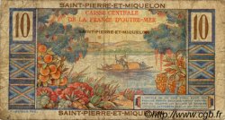 10 Francs Colbert SAINT PIERRE E MIQUELON  1946 P.23 B