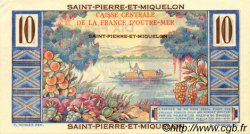 10 Francs Colbert SAINT PIERRE AND MIQUELON  1946 P.23 AU