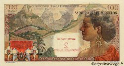2 NF sur 100 Francs La Bourdonnais SAINT PIERRE AND MIQUELON  1960 P.32 AU