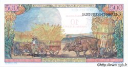 10 NF sur 500 Francs Pointe à Pitre SAINT PIERRE AND MIQUELON  1960 P.33 UNC