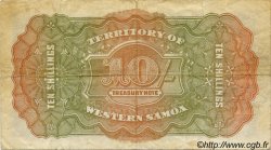 10 Shillings SAMOA  1942 P.07b fSS