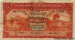 2 Dollars TRINIDAD UND TOBAGO  1939 P.06b fS