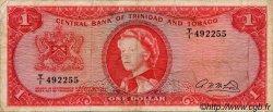 1 Dollar TRINIDAD and TOBAGO  1964 P.26b F-