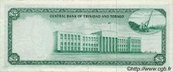 5 Dollars TRINIDAD E TOBAGO  1964 P.27a q.SPL