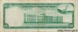 5 Dollars TRINIDAD Y TOBAGO  1977 P.31a BC+