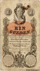 1 Gulden AUSTRIA  1858 P.A084 F-