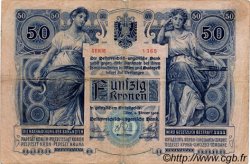50 Kronen ÖSTERREICH  1902 P.006 S
