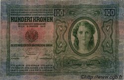 100 Kronen ÖSTERREICH  1912 P.012 fSS