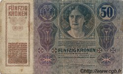 50 Kronen AUSTRIA  1914 P.015 B