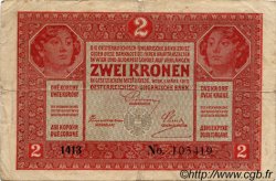 2 Kronen ÖSTERREICH  1917 P.021 S