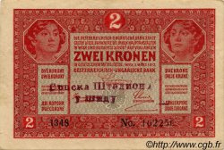 2 Kronen ÖSTERREICH  1917 P.021v fVZ