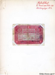 2 Kronen Faux AUSTRIA  1917 P.021x G