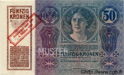 50 Kronen Spécimen ÖSTERREICH  1920 P.046s ST