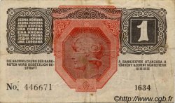 1 Krone AUSTRIA  1919 P.049 VF