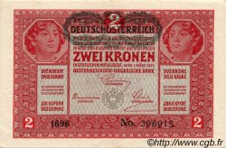 2 Kronen ÖSTERREICH  1919 P.050 VZ