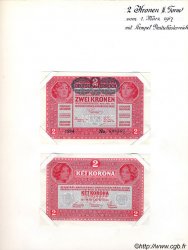 2 Kronen Spécimen AUSTRIA  1919 P.050s q.FDC