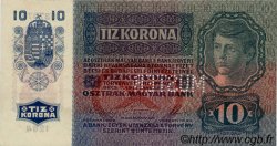 10 Kronen Spécimen AUSTRIA  1919 P.051as SC+