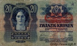 20 Kronen AUSTRIA  1919 P.052 MB