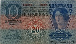 20 Kronen AUSTRIA  1919 P.052 VF+