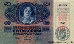 50 Kronen AUSTRIA  1919 P.054a BB