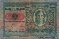 100 Kronen AUSTRIA  1919 P.056 F