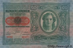 100 Kronen AUSTRIA  1919 P.056 q.FDC