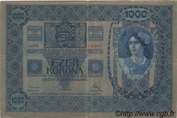 1000 Kronen surchargé ECHT AUSTRIA  1919 P.058 BC