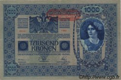 1000 Kronen ÖSTERREICH  1919 P.060 SS