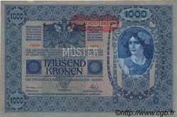 1000 Kronen Spécimen ÖSTERREICH  1919 P.060s fST