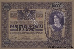 10000 Kronen Spécimen AUSTRIA  1919 P.064s UNC