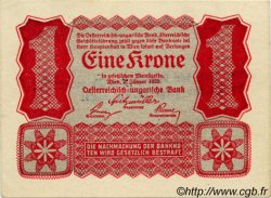 1 Krone AUSTRIA  1922 P.073 XF