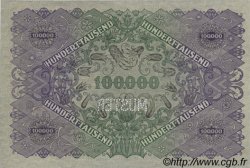 100000 Kronen Spécimen AUSTRIA  1922 P.081s FDC
