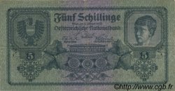5 Schillinge AUTRICHE  1925 P.088