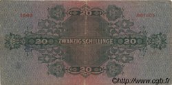 20 Schillinge AUSTRIA  1925 P.090 BC+