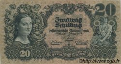 20 Schilling AUSTRIA  1928 P.095 BB