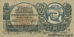 50 Schilling AUSTRIA  1945 P.117 EBC+