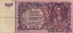 50 Schilling AUSTRIA  1951 P.130 BC