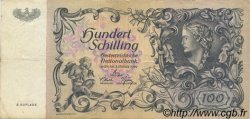 100 Schilling AUSTRIA  1949 P.132 VF