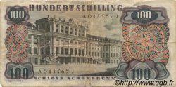 100 Schilling AUSTRIA  1960 P.138a F