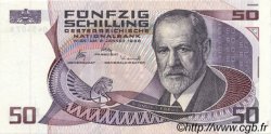 50 Schilling AUTRICHE  1986 P.149 SPL