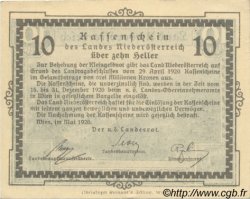 10 Heller AUSTRIA  1920 PS.109a SC