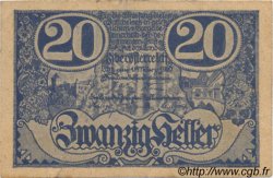 20 Heller AUSTRIA  1920 PS.115c VF