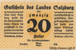 20 Heller AUSTRIA  1919 PS.127 UNC