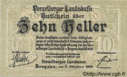 10 Heller AUSTRIA  1919 PS.145 UNC