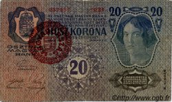 20 Korona HUNGARY  1920 P.021 F