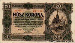 10 Korona UNGHERIA  1920 P.060 BB