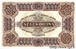 100 Korona HUNGARY  1920 P.063 AU