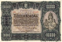 10000 Korona Spécimen HUNGRíA  1920 P.068s SC+